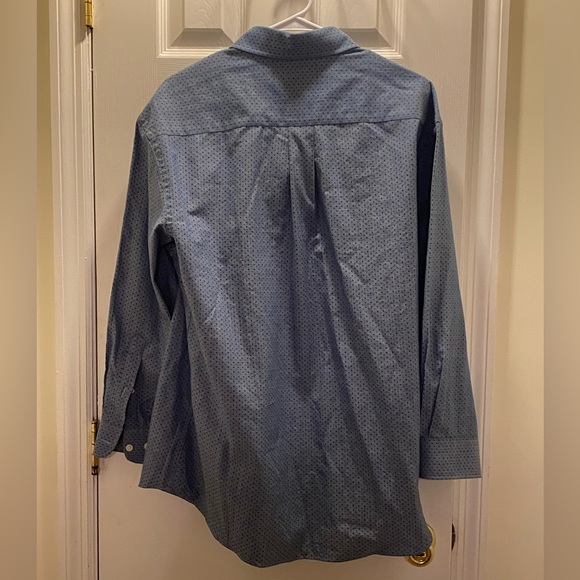 Charleston Threads Men's Blue Patterned Shirt - Picture 3 of 3